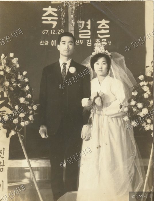 마을성극에 참여한 60년 전 막내시절