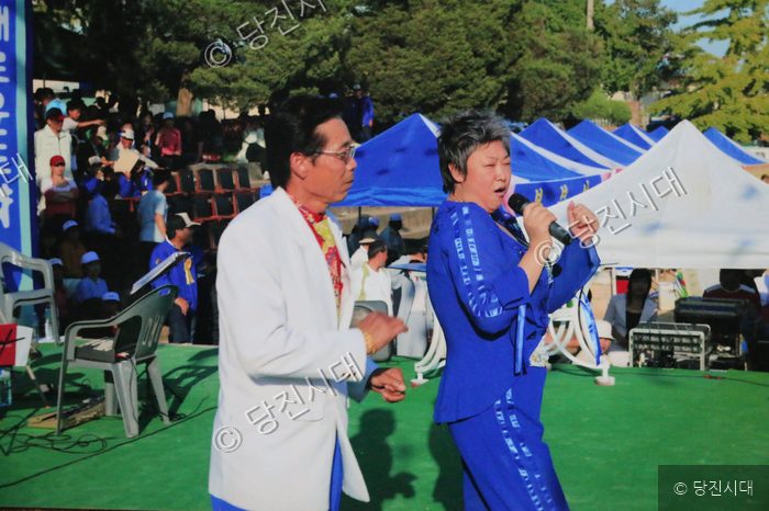 가수 방실이와 함께