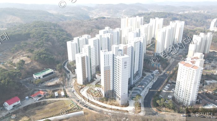 당진에 처음으로 공급되는 공공지원 민간임대 아파트 단지가 보인다.